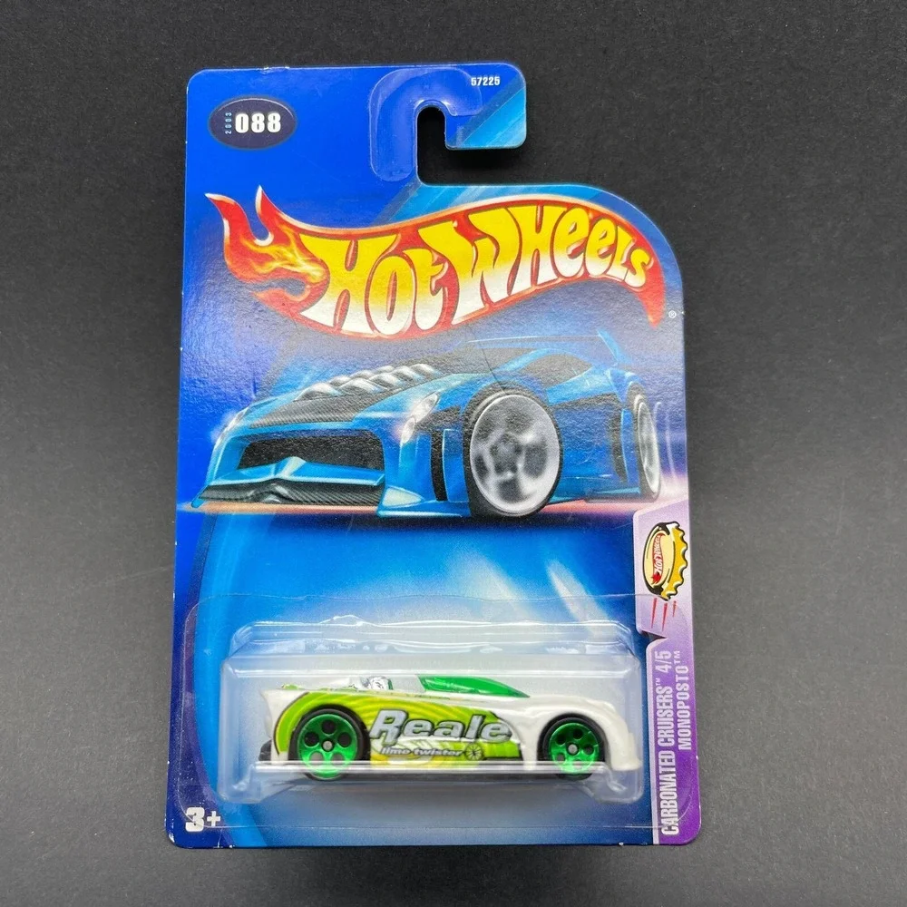 Hot Wheels Carbonated Cruisers Monoposto Car Vehicle Green Diecast 1/64 #088